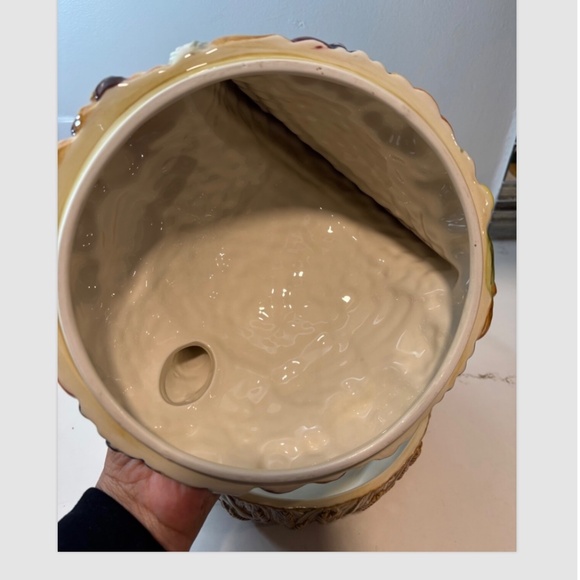 Better Homes collection interior exclusive ceramic turkey on nest cookie jar - Picture 5 of 7